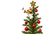 Gif di Natale: alberi di Natale